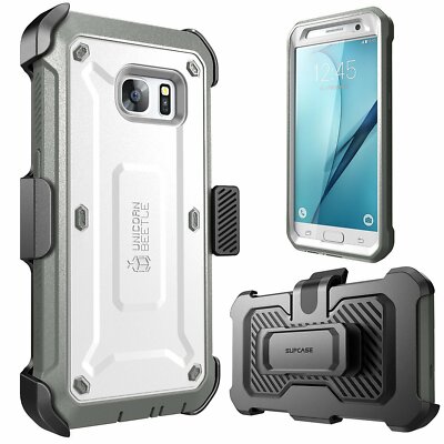 For Samsung Galaxy S7, Genuine SUPCASE Holster Case Cover with Screen Protector