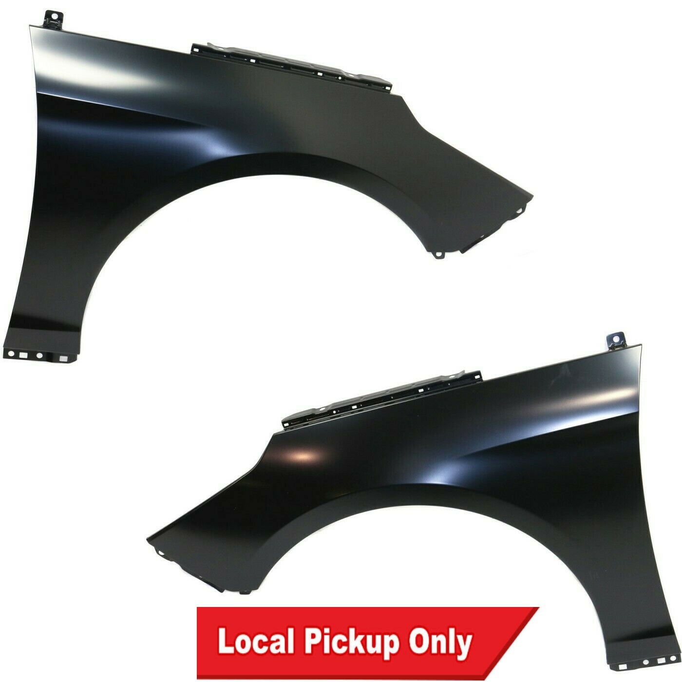 New Primed Driver & Passenger Side Fender Set For 20152017 Sonata