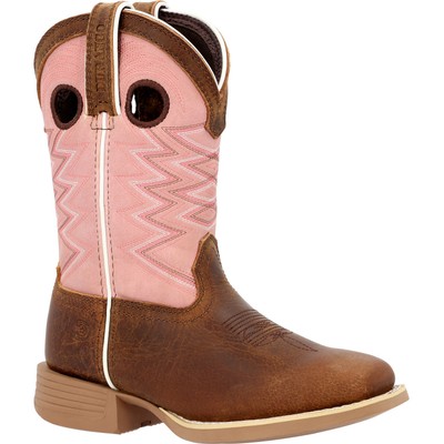 

Ботинки в стиле вестерн Durango Lil Rebel Pro Little Kids Dark Chestnut Bubble Gum, Dark chestnut and bubble gum, DBT0238C