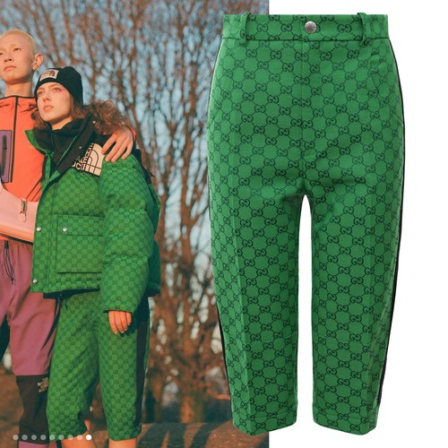 THE NORTH FACE x GUCCI コラボスウェット オリーブ　L THE NORTH FACE x GUCCI コラボスウェット オリーブ L