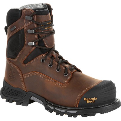 

Водонепроницаемые рабочие ботинки Georgia Boot Rumbler 8 дюймов с композитным носком, Black and brown, GB00285