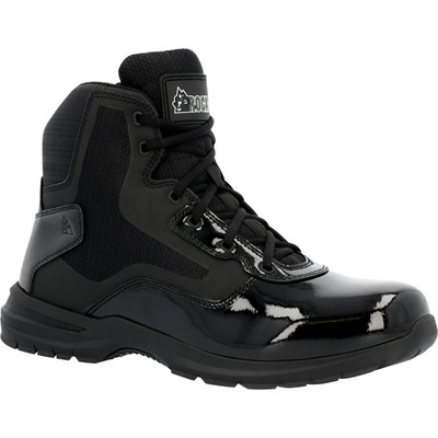 

Ботинки Rocky Cadet 6 с черной боковой молнией для общественных служб, Black, RKD0105