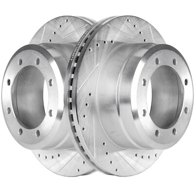 Rear Brake Disc Rotors for F450 Truck F350 Ford F-450 Super Duty F-350 2005-2012