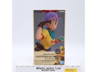 Dragon Ball Bulma III Purple Hair Glitter & Glamours Banpresto Bandai Figure MIB