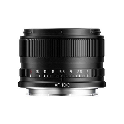 AF Objektiv 40mm f/2 für L-Mount (Leica L / Lumix L / Vollformat) von TTArtisan