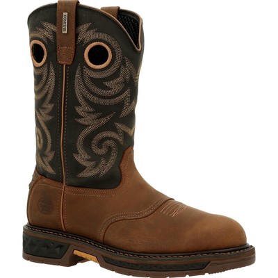 

Ботинки Georgia Boot Carbo-Tec LT Водонепроницаемые рабочие ботинки без застежек, Black and brown, GB00438