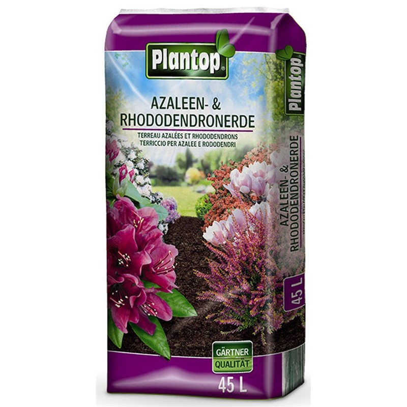 Plantop Azaleen Und Rhododendronerde Npk DÃ¼Nger Spezialerde 45 Liter