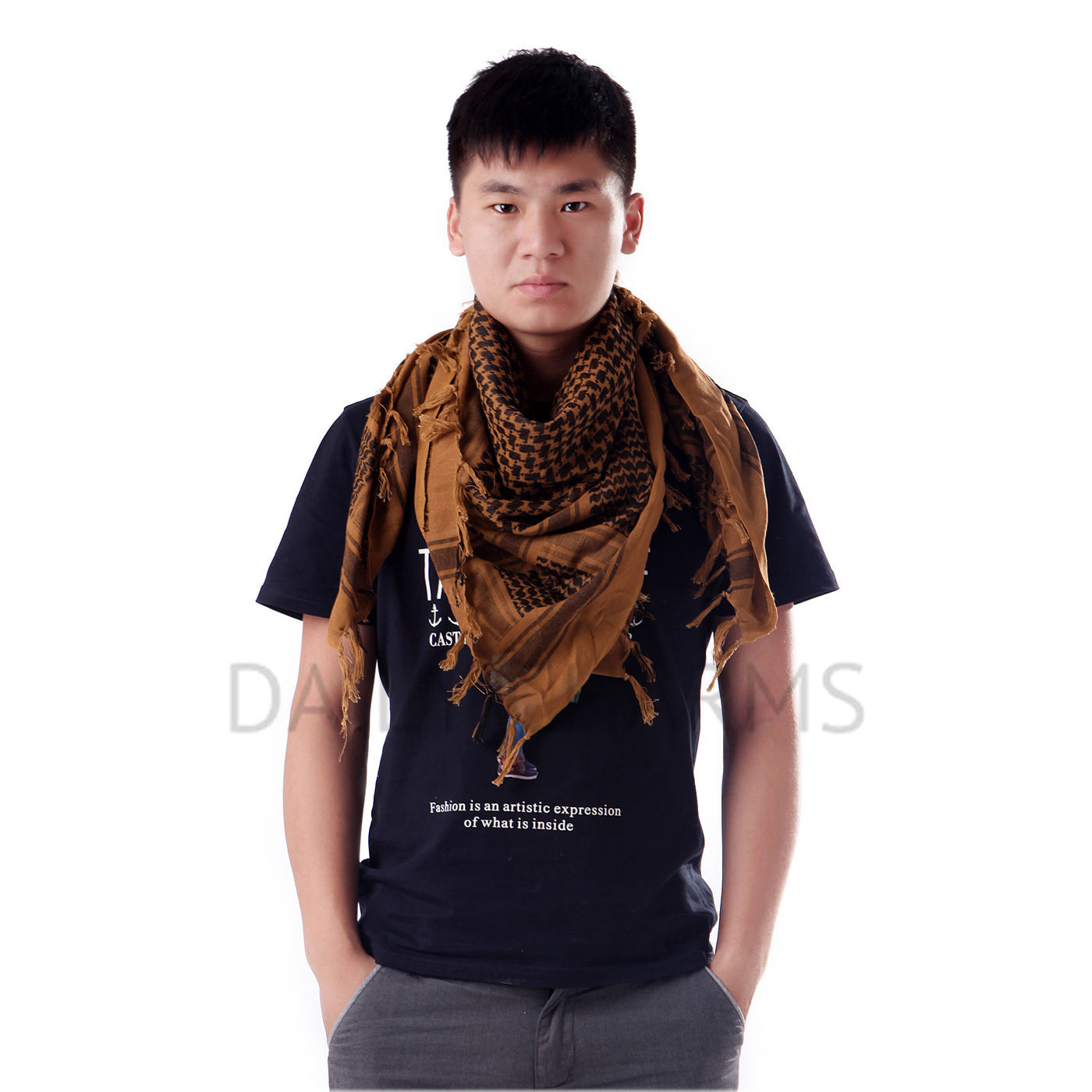 100% Cotton Men's Scarves
