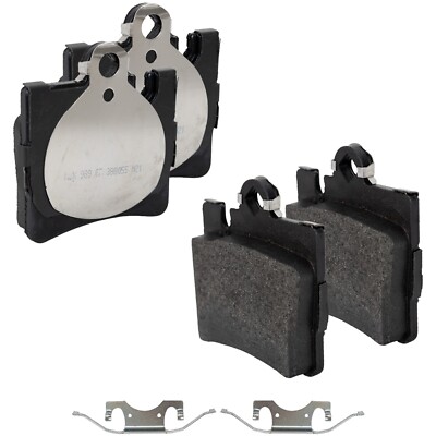 Rear Semi-Metallic Brake Pad Set For 2000-2003 Mercedes Benz S500 220.175 Body