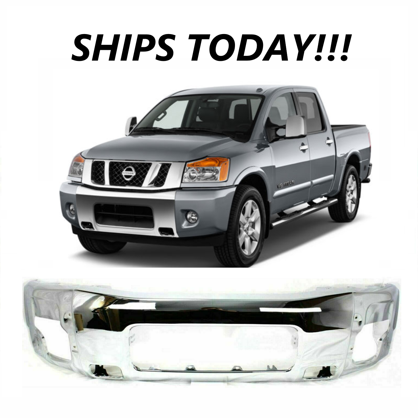 For 2004-2015 Nissan Titan 2004-2007 Armada Ships Today