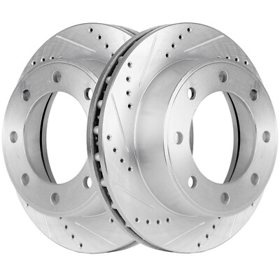 Front Brake Disc Rotors for F250 Truck F350 Ford Excursion F-250 Super Duty
