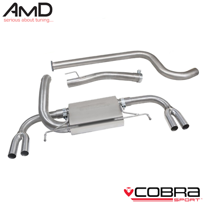 Cobra Sport Astra J VXR Cat Back Exhaust System Non Resonated 3
