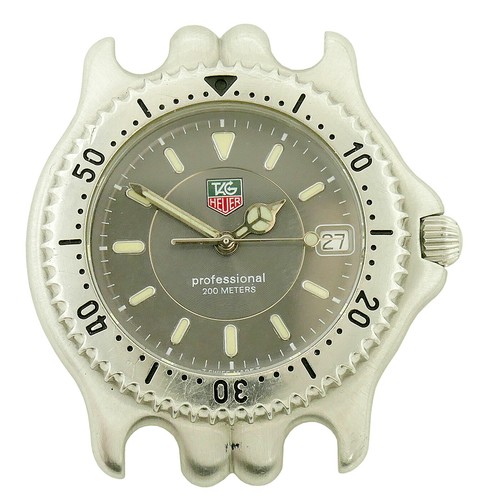 TAG HEUER LINK WG1113-K0 GRAY DIAL STAINLESS STEEL WATCH
