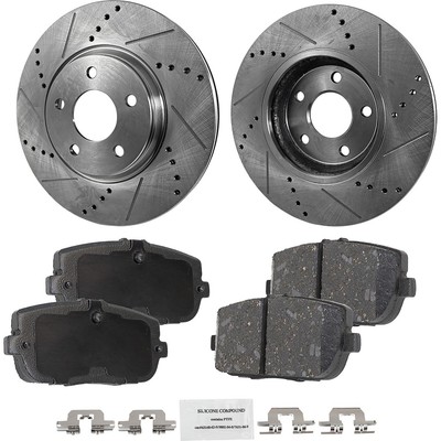 Rear Brake Disc Rotors and Pads Kit For Mazda MX-5 Miata 2006 2007 2008-2015