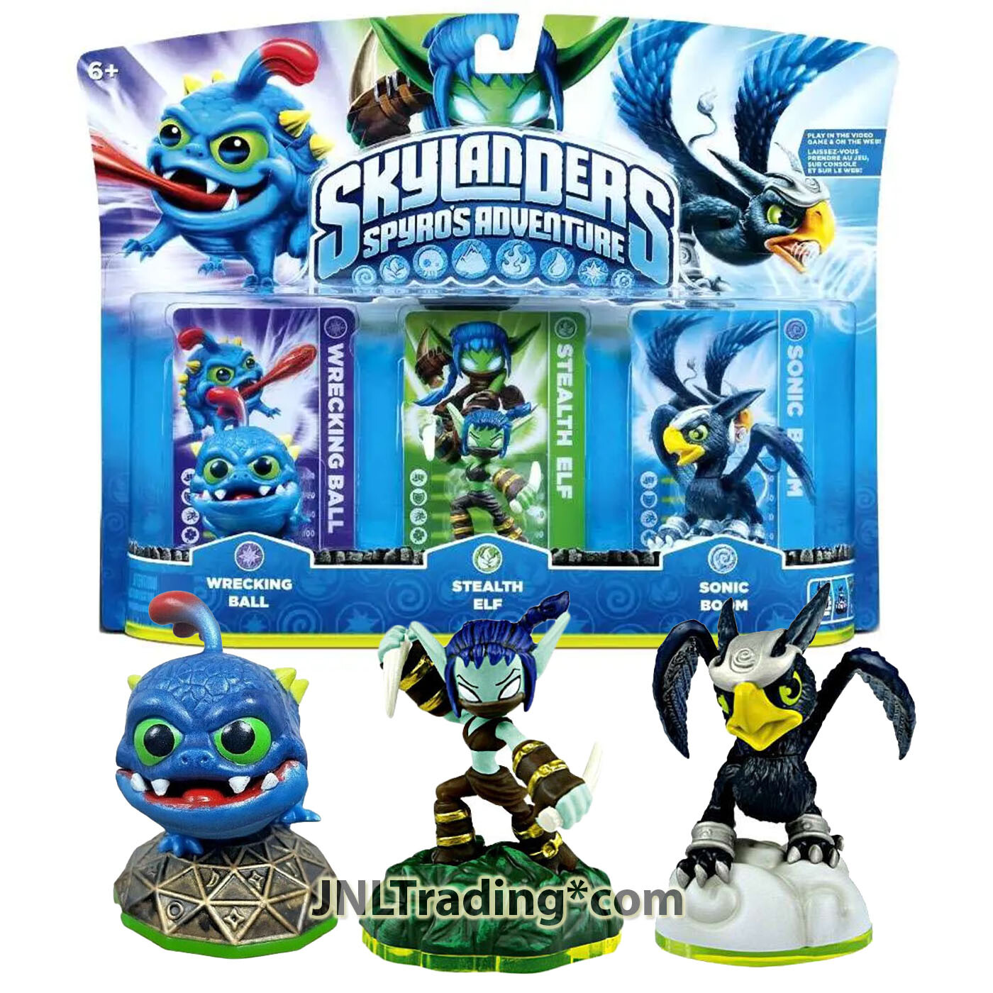 Skylanders Spyro's Adventure 3 Pack Set WRECKING BALL
