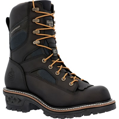 

Водонепроницаемые рабочие ботинки Georgia Boot LTX Logger с композитным носком, Black, GB00619