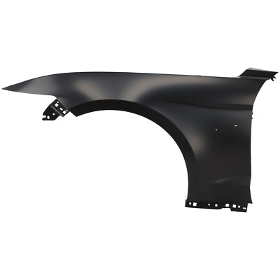 Fender For 2015-2017 Ford Mustang Front Driver Primed Steel w/ Molding Holes