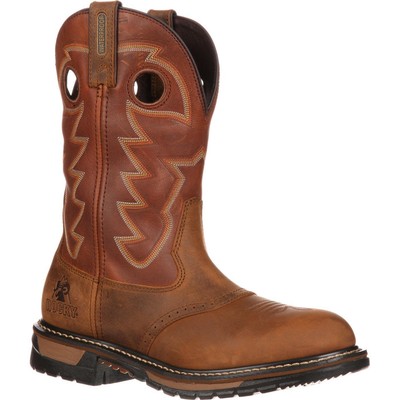 

Rocky Original Ride Branson Saddle Roper Водонепроницаемые ботинки в стиле вестерн, FQ0002775