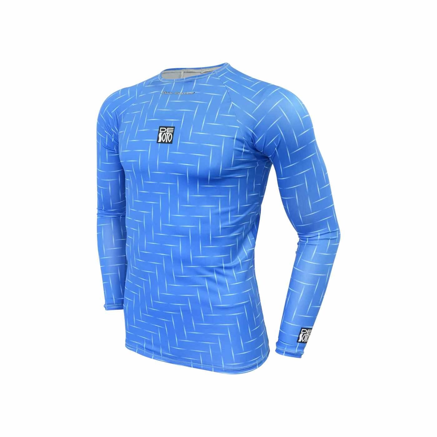 Мужской ультрамодный топ DeSoto Mens Skin Cooler с длинным рукавом - 2025