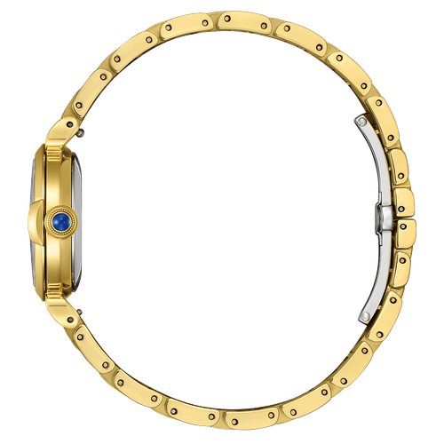 Pre-owned Citizen Gold Womens Analogue Watch L Mae Em1132-88h