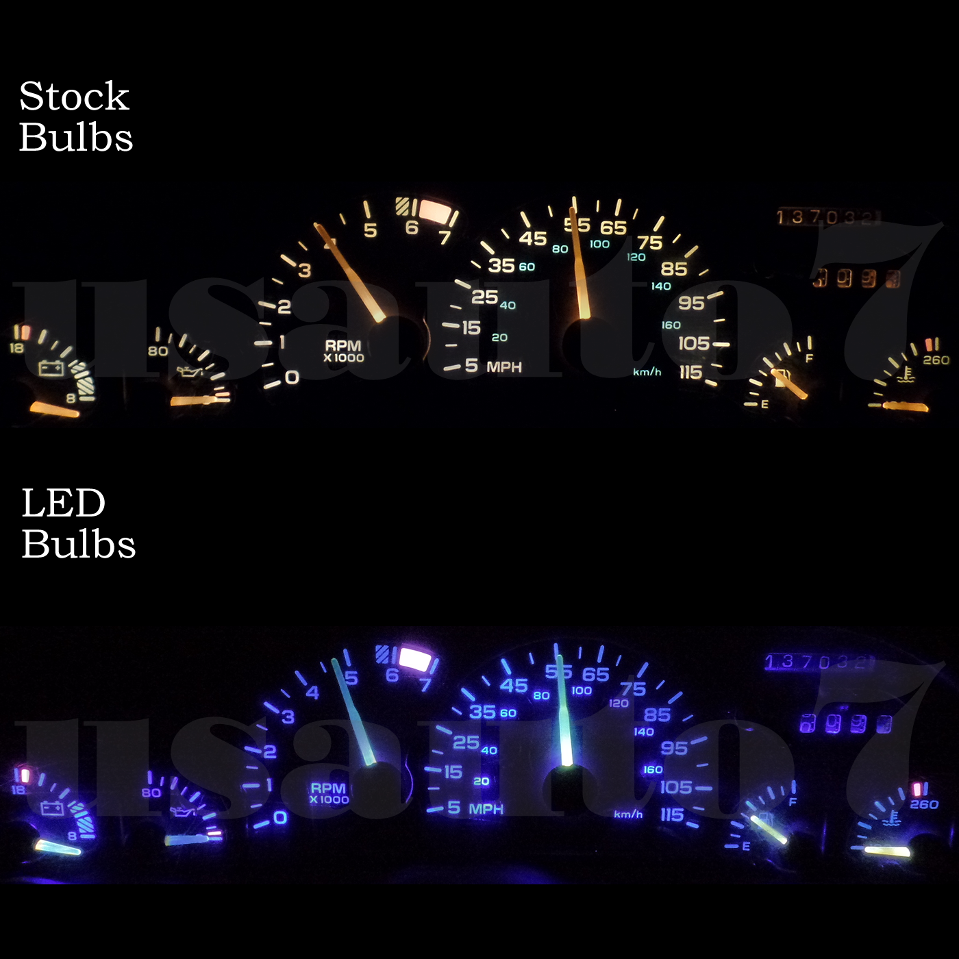 Dorman Instrument Cluster Bulb and Socket Set of 5 for ford Car & Truck Interior Trim co Auto