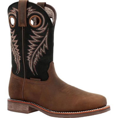 

Грузинские ботинки Carbo-Tec Elite Steel Toe Водонепроницаемые рабочие ботинки в стиле вестерн, Brown, GB00528