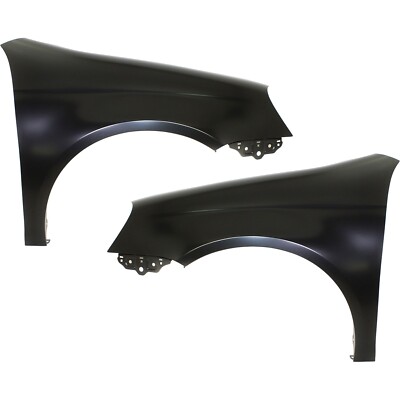 Fender For 2005-2010 Volkswagen Jetta Set of 2 Front Left & Right Primed Steel
