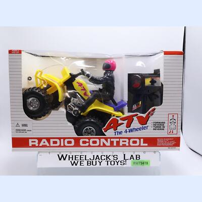 Yellow ATV The 4-Wheeler RC Toy Car 1997 Scientific Toys NEW SEALED