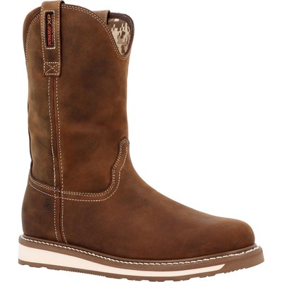 

Рабочие ботинки на танкетке Durango Maverick WXP Western, Timber tan, DDB0450