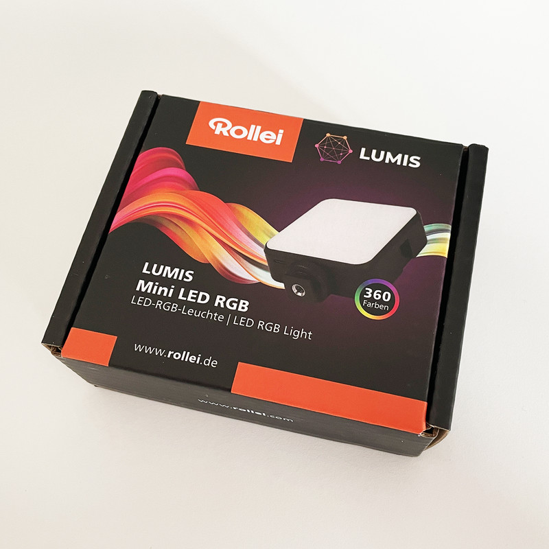 Top: Rollei Lumis Mini Led Rgb Licht Mit 360 Farben (Blitzlicht, Ultraleicht)