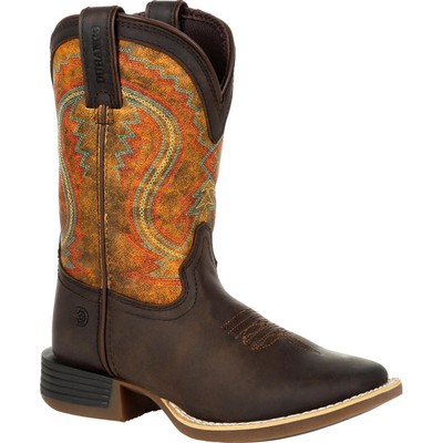 

Ботинки в стиле вестерн Lil Durango Rebel Pro Big Kid цвета жженого оранжевого цвета, Dark bay and burnt orange, DBT0230Y