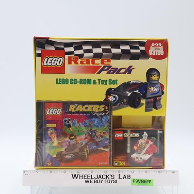 #2586 Castle Chess King + Race Pack CD-ROM & Toy Set 2000 Lego NEW SEALED