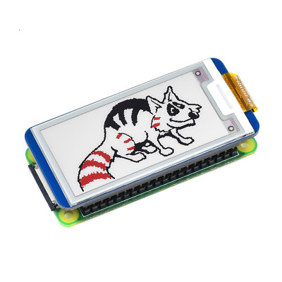 2.13'' 3-Color E-ink HAT Kit for RPI Raspberry Pi Zero 2 W WH A 4 Model B Plus 5 