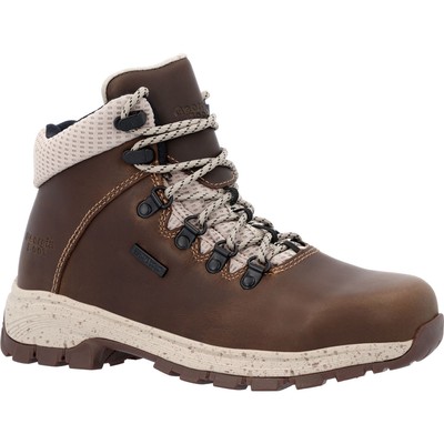 

Женские водостойкие туристические ботинки Georgia Boot Eagle Trail из сплава с носком, Brown, GB00556
