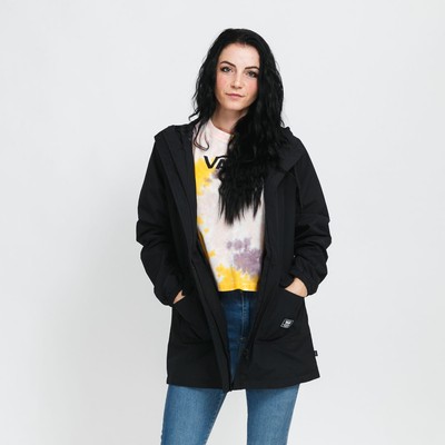 

Vans Taylor Parka Женская черная спортивная куртка в стиле casual Lifestyle Верхняя одежда, Черный, Vans Taylor Parka