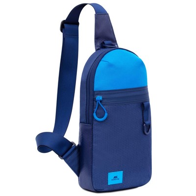 Rivacase Umhängetasche Sling Bag Schultertasche mit einem verstellbaren Schulter