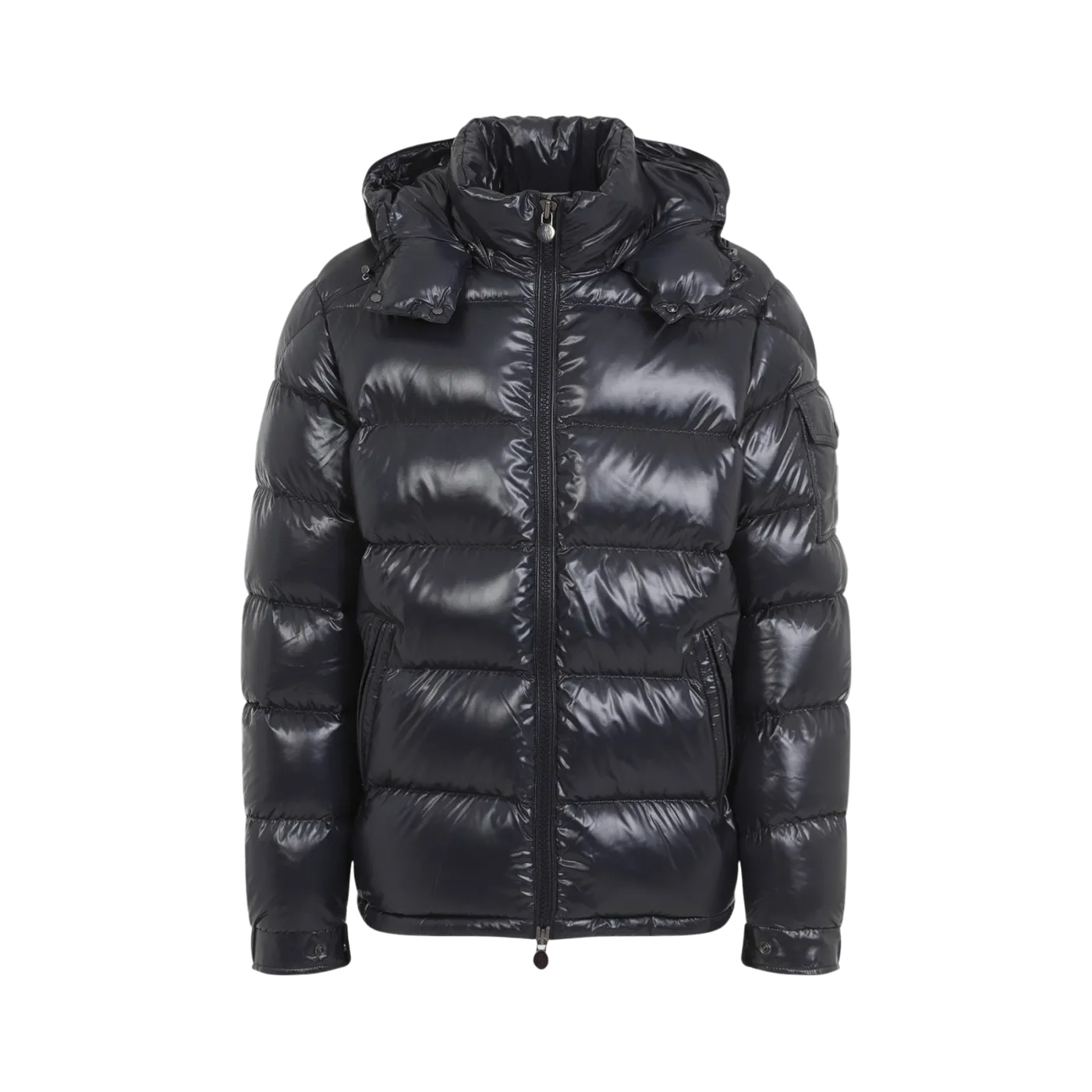 MONCLER Maya $1950 Men's Navy Short Down Jacket New | eBay