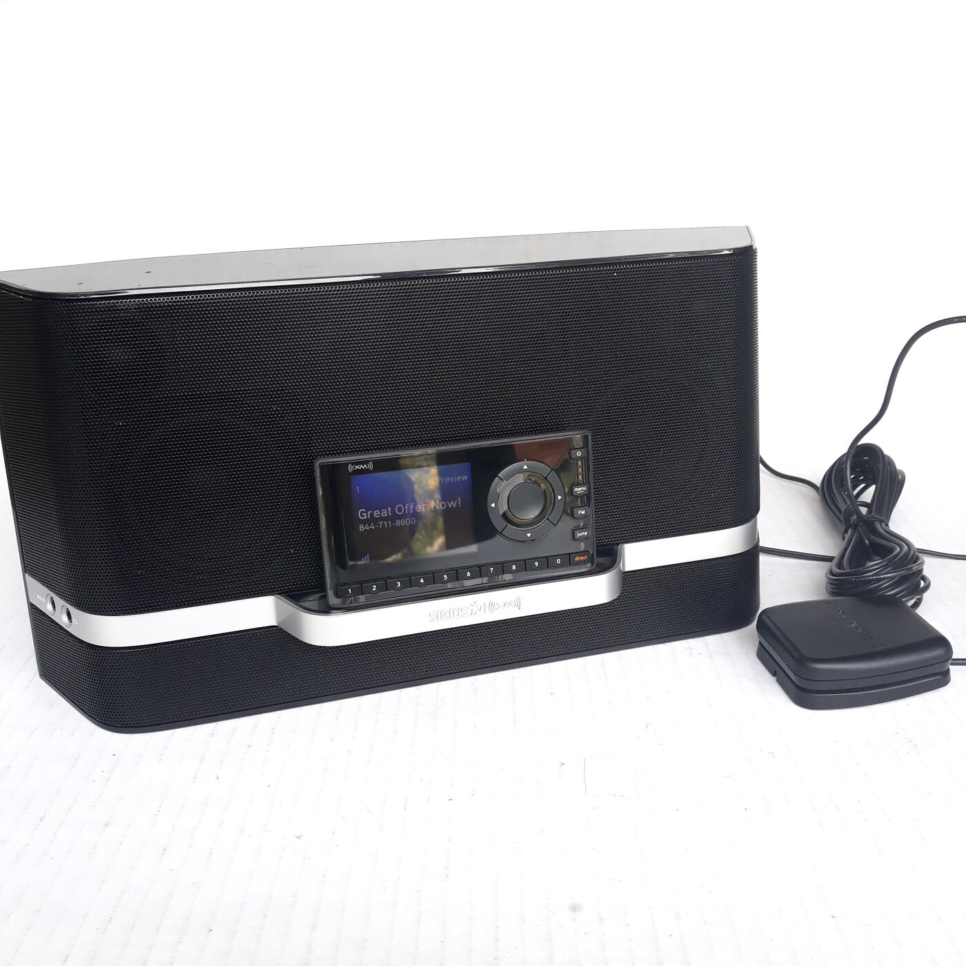 SiriusXM SXABB1 Portable Speaker Dock with Onyx Module XDNX1 and