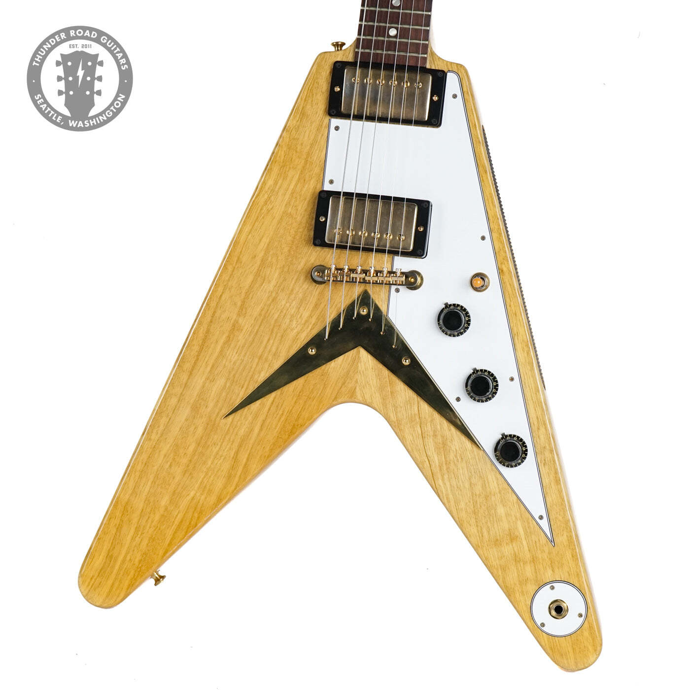 2023 Gibson Custom Shop 1958 Korina Flying V Natural | eBay