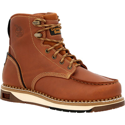 

Ботинки Georgia Boot AMP LT Wedge Moc-Toe Рабочие ботинки, Brown, GB00489