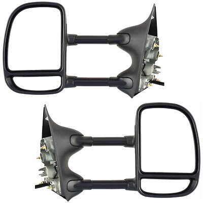 Pair Set of 2 Mirrors  Driver & Passenger Side for F450 Truck F550 F250 F350