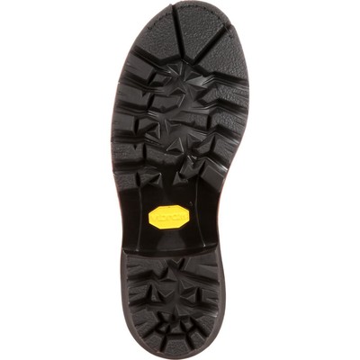 Pre-owned Georgia Boot Steel Toe Gore-tex® Waterproof 400g Insulated Logger Boot In Worn Saddle