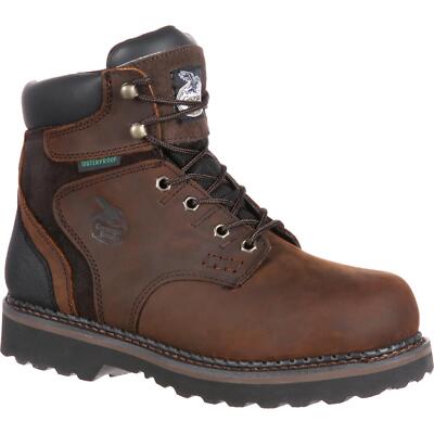 

Водонепроницаемые рабочие ботинки Georgia Boot Brookville, Dark brown, G7134