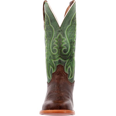 Pre-owned Durango ® Arena Pro™ Hickory And Shamrock Green Western Boot