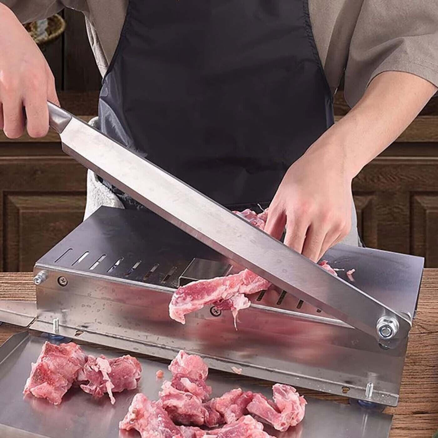 Manual Frozen Meat Slicer Beef Bones Cutter Fish Chicken Bon