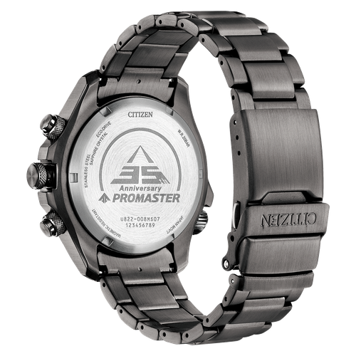 Pre-owned Citizen Grey Mens Analogue-digital Watch Promaster Land U822 Limited Edition