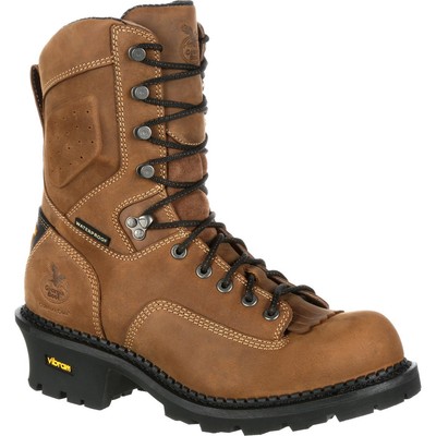 

Водонепроницаемые рабочие ботинки Georgia Boot Comfort Core Logger, Brown, GB00096