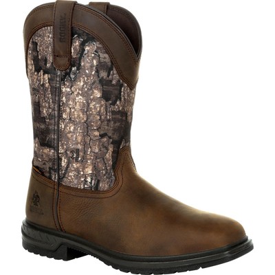 

Утепленные водонепроницаемые ботинки Rocky Worksmart 400G в стиле вестерн, Realtree timber, RKW0326