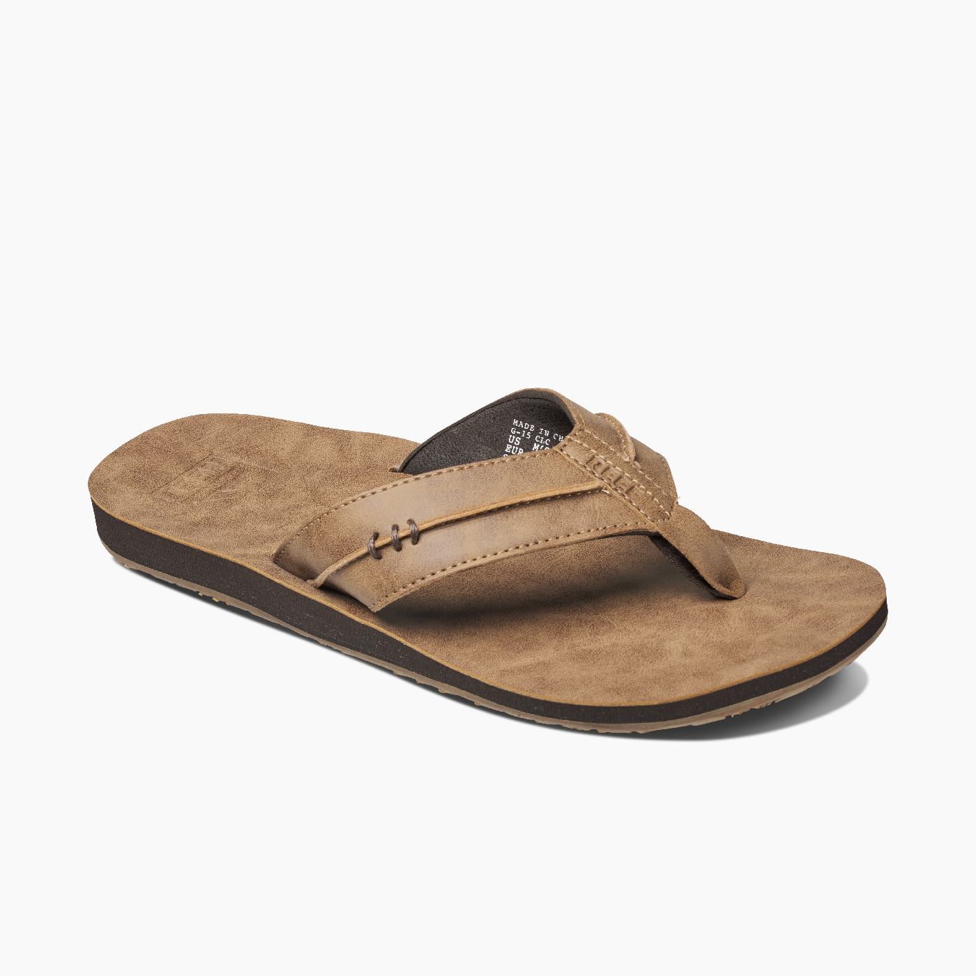 vegan leather flip flops