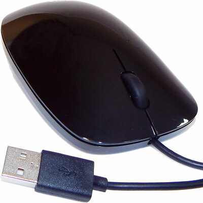HP Merapi Wired USB Optical Mouse New 801527-001
